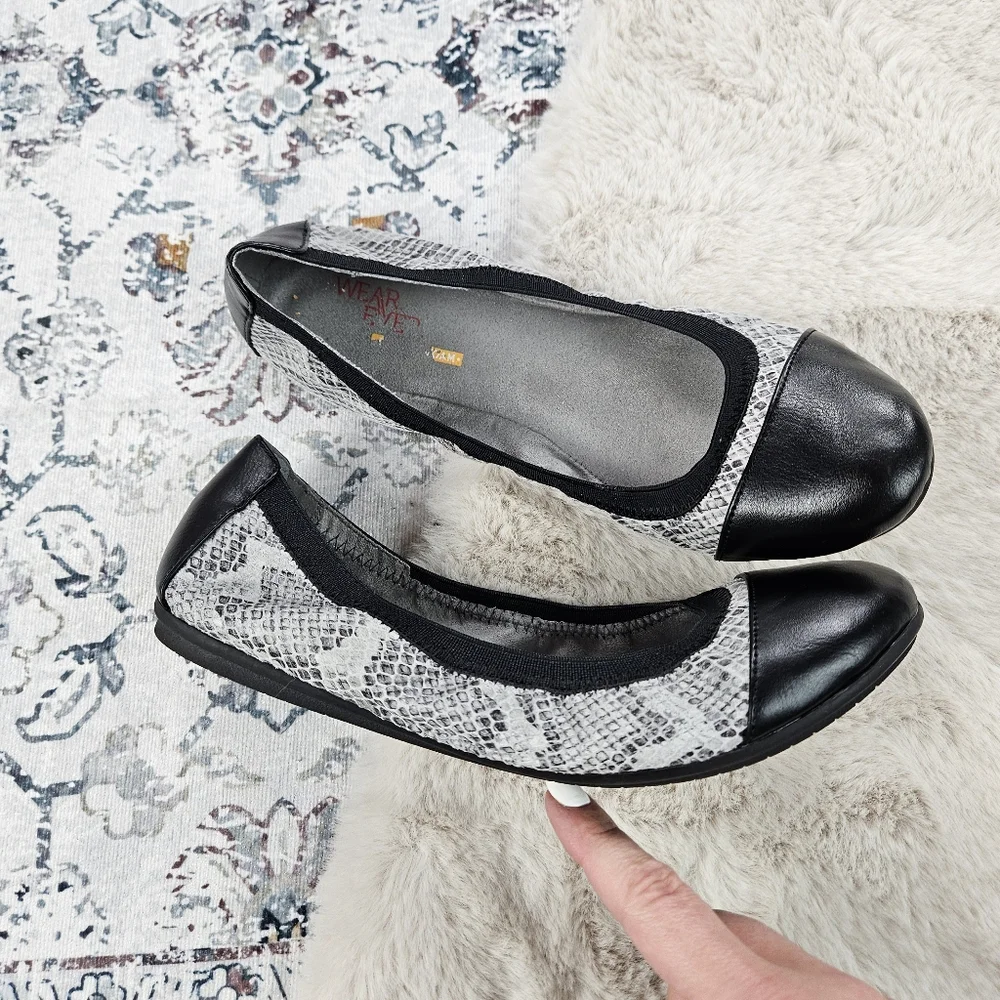 Wear Ever Memory Foam Adriana Ballet Flats Women US 9.5M